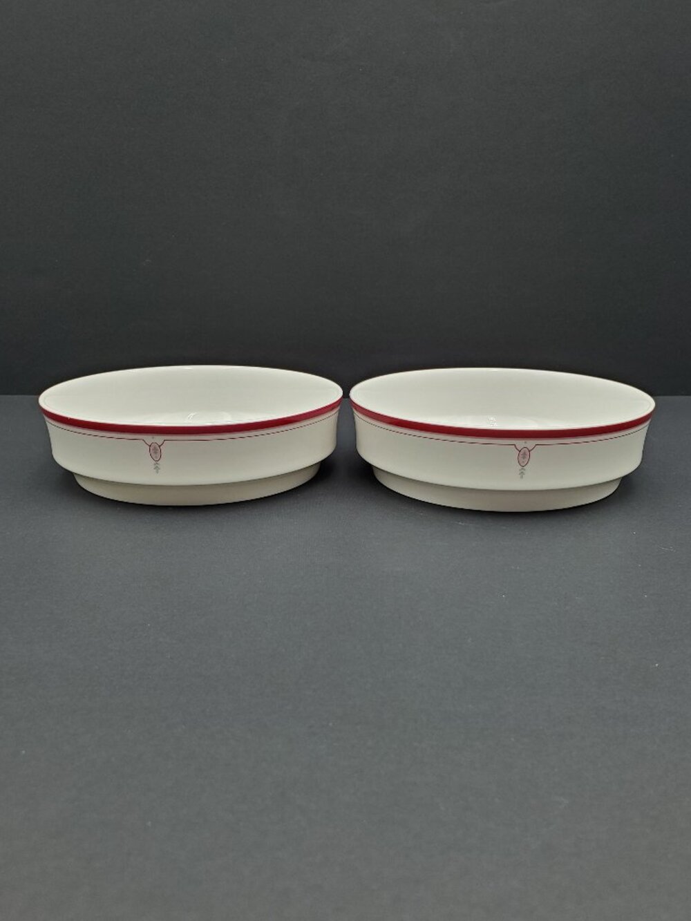 Lenox Decor Rittenhouse Square Soup Cereal Bowls Fruit Dessert Bowls